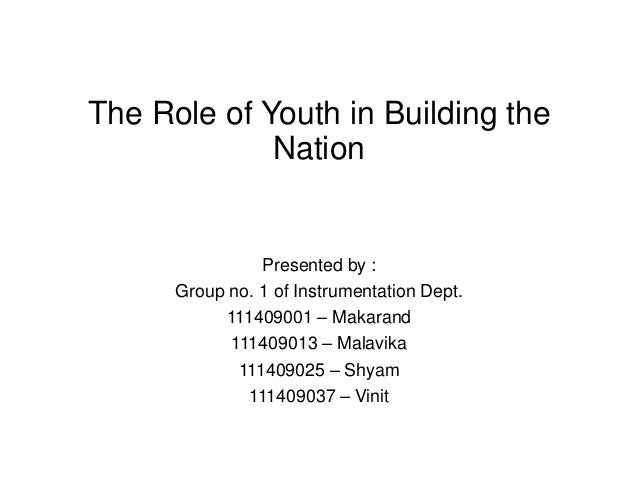 an essay on nation building